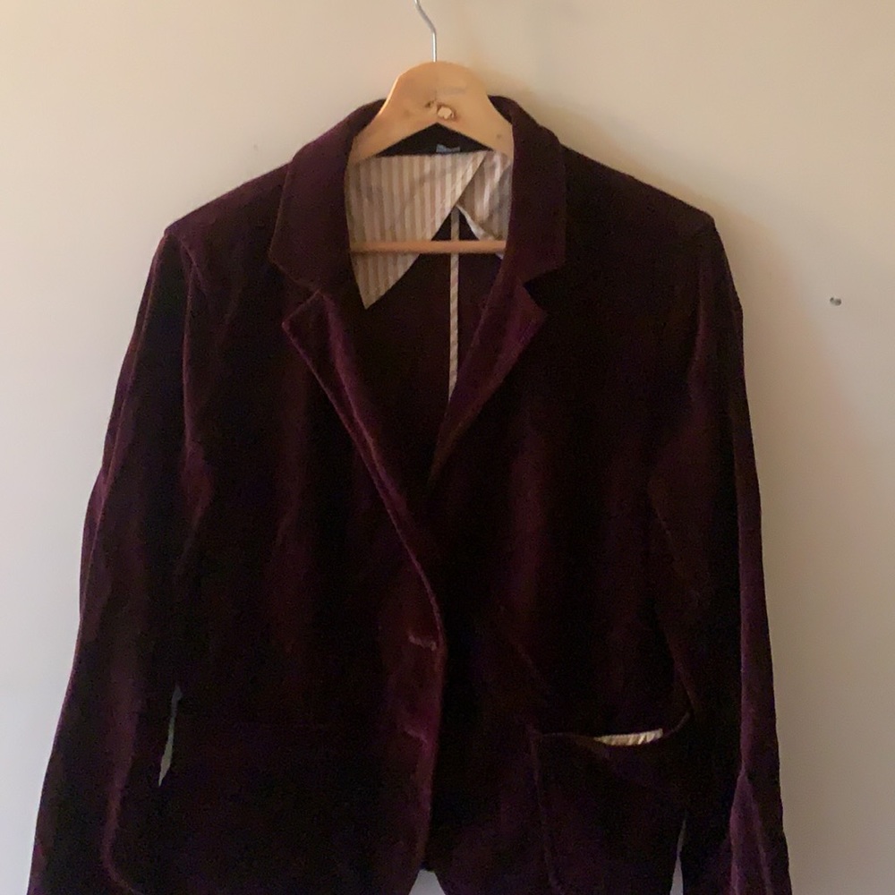 J crew velvet jacket - Picture 2 of 7